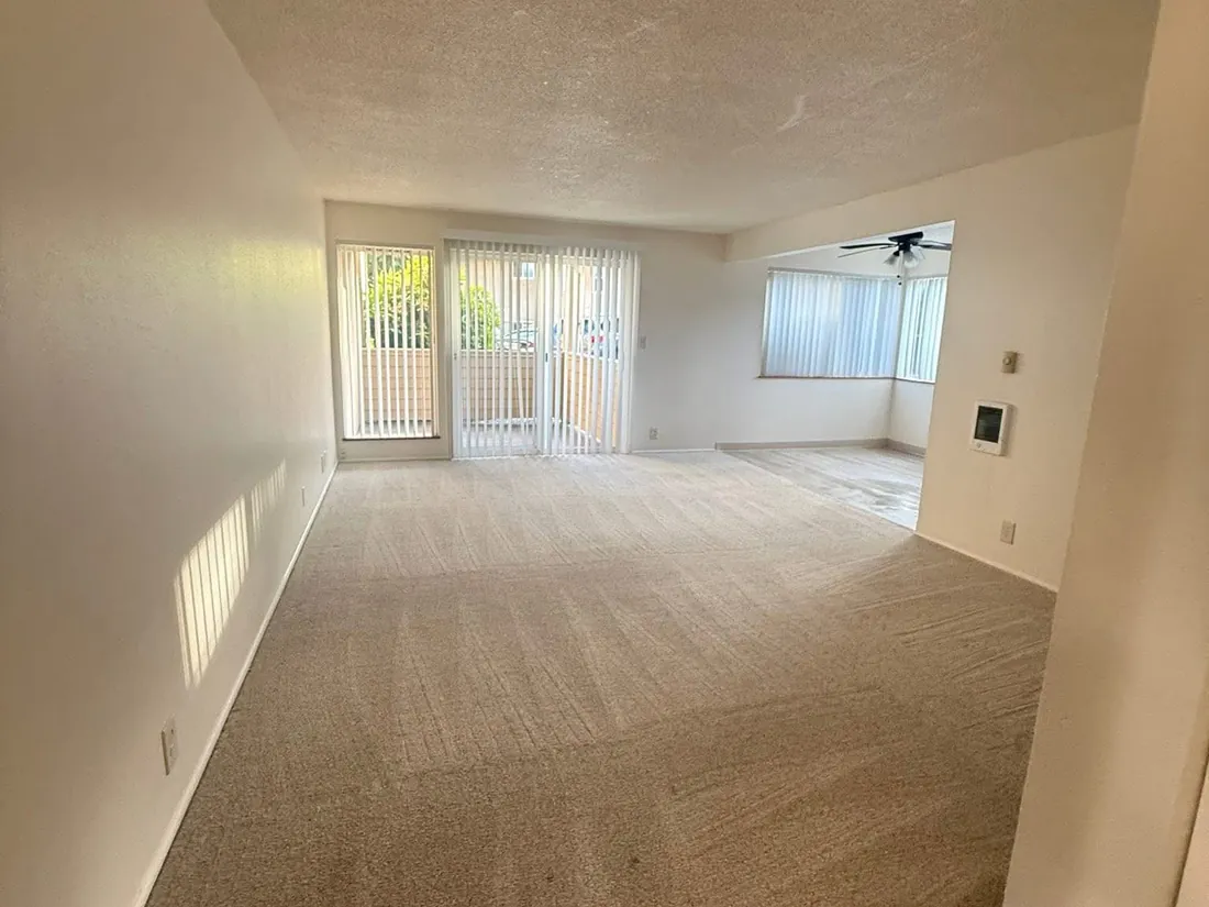 Clean bright living space ready to use